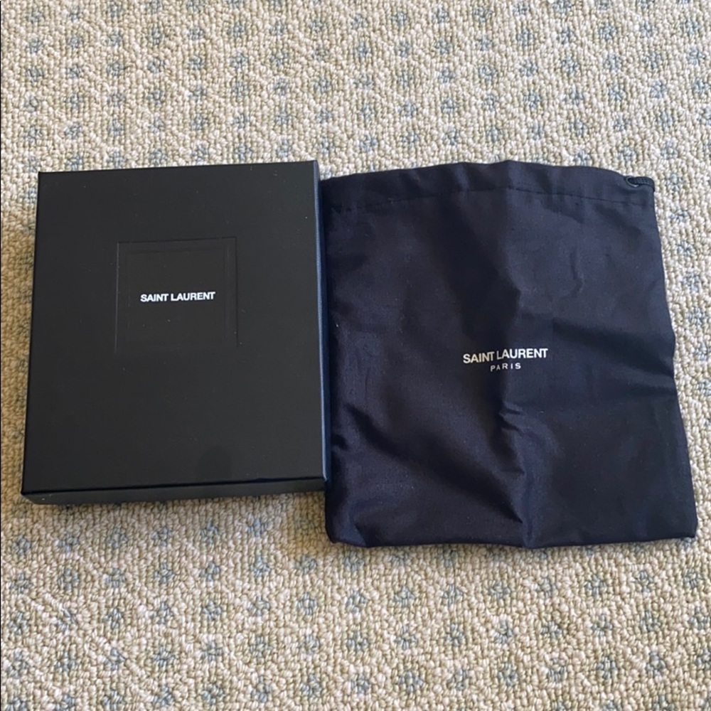 Saint Laurent Box and Dustbag